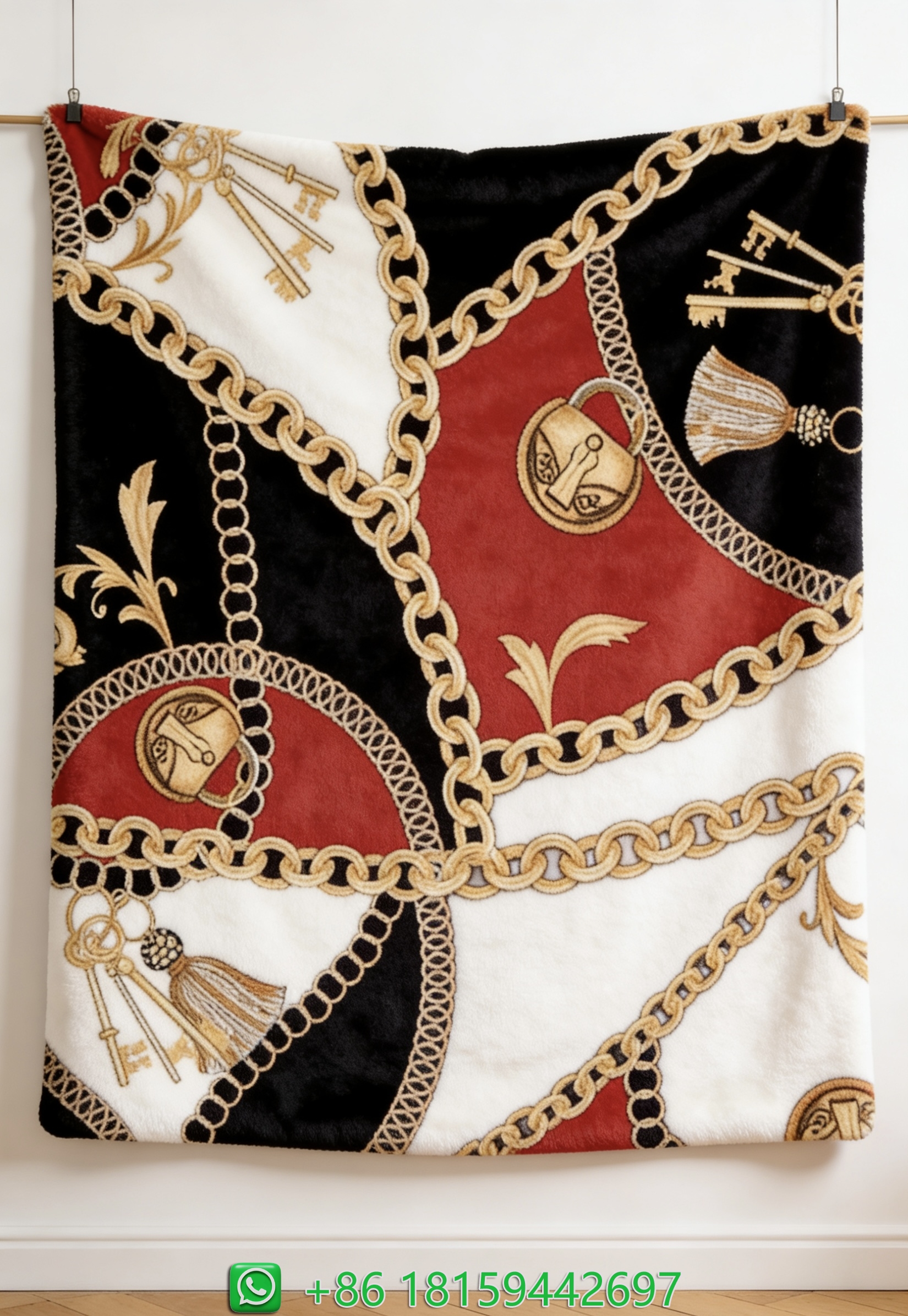 Hermes Throw Blankets